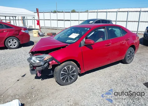 2016 Toyota Corolla Le из США, поврежденный, VIN 2T1BURHE4GC636857